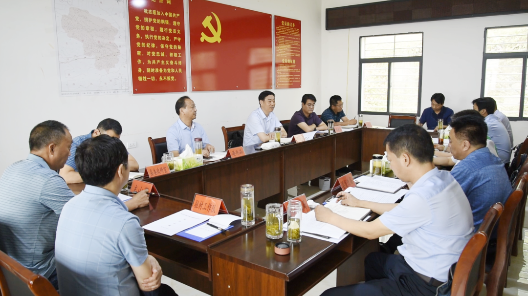 罗兴斌赴李庙镇张家坪现场办公,着力推进南漳史上最大项目建设