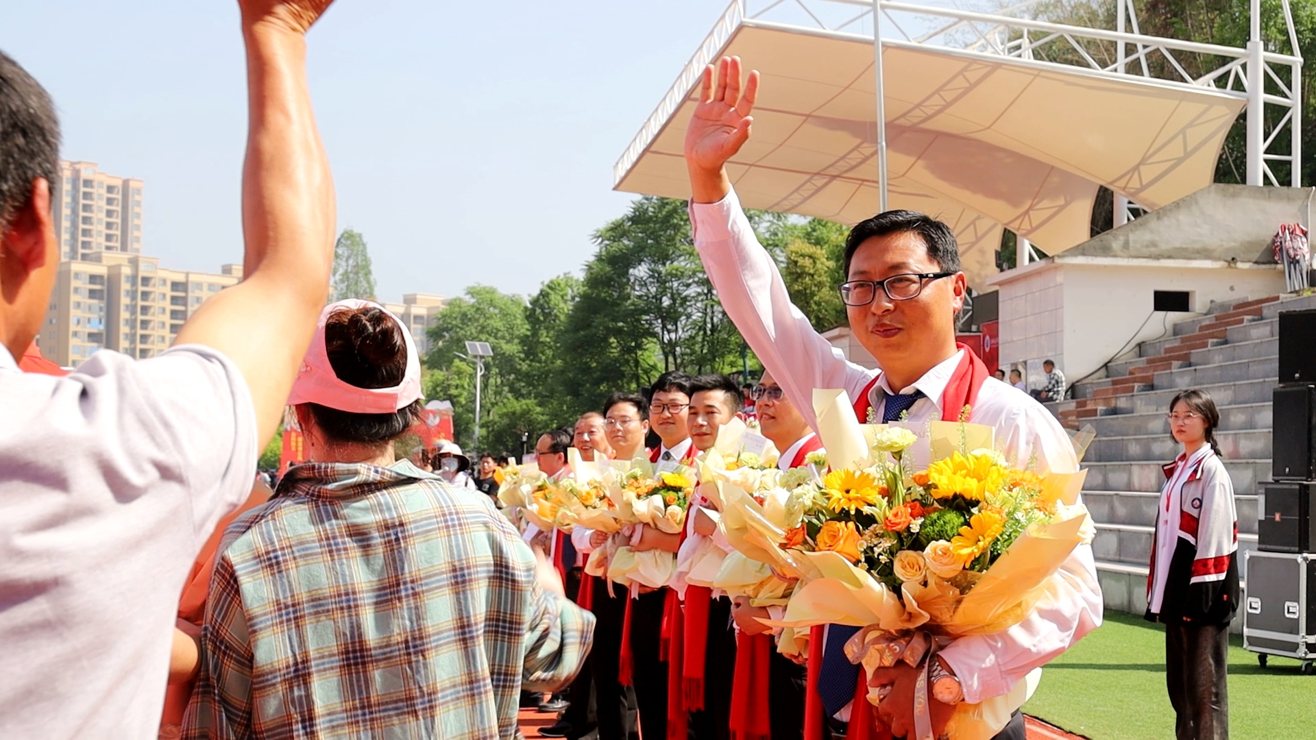 通城一中举行2023届高三成人仪式_云上通城